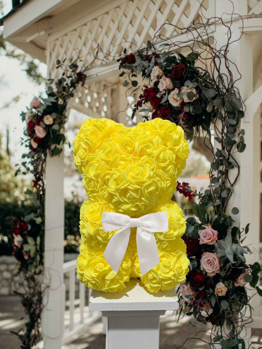 Yellow Rose Teddy Bear